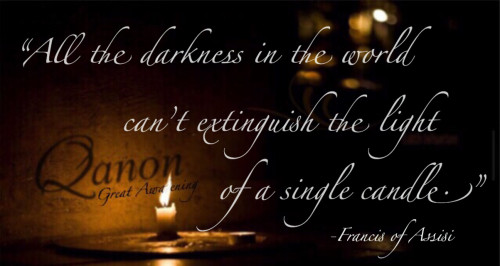 Qanon_Candle_Darkness_To_Light_Francis_Assisi.jpg